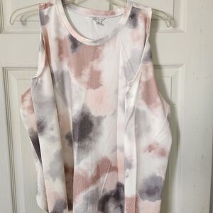 Women's LS top w/ cold shoulders.